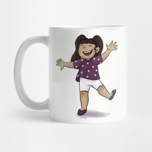 I Know I Am Happy Graphic Mug